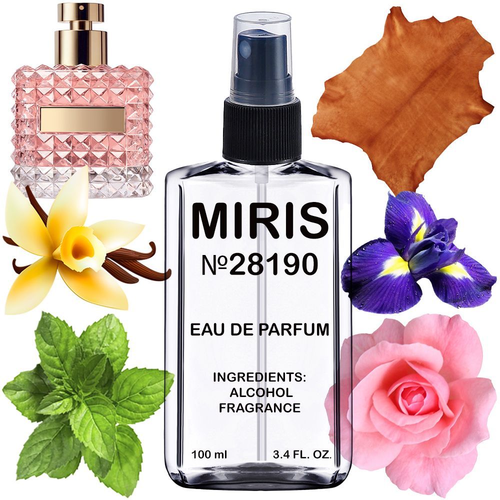 MIRIS No. 28190, Inspired by Donna, Long-Lasting Eau de Parfum for Women, Spray 3.4 Fl Oz / 100 ml