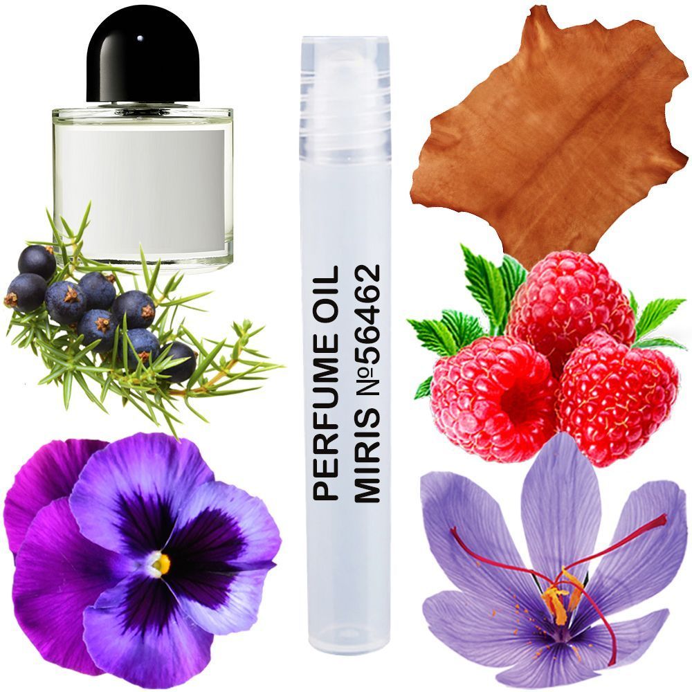 MIRIS No. 56462, Inspired by Black Saffron, Long-Lasting Perfume Oil Unisex for Women and Men Roll-On, Rollerball 0.34 Fl Oz / 10 ml