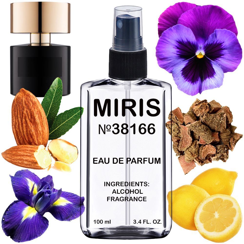 MIRIS No. 38166, Inspired by Eclix, Long-Lasting Eau de Parfum Unisex for Women and Men, Spray 3.4 Fl Oz / 100 ml