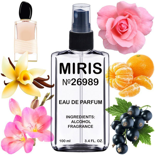 MIRIS No. 26989, Inspired by Se Rose Signature, Long-Lasting Eau de Parfum for Women, Spray 3.4 Fl Oz / 100 ml