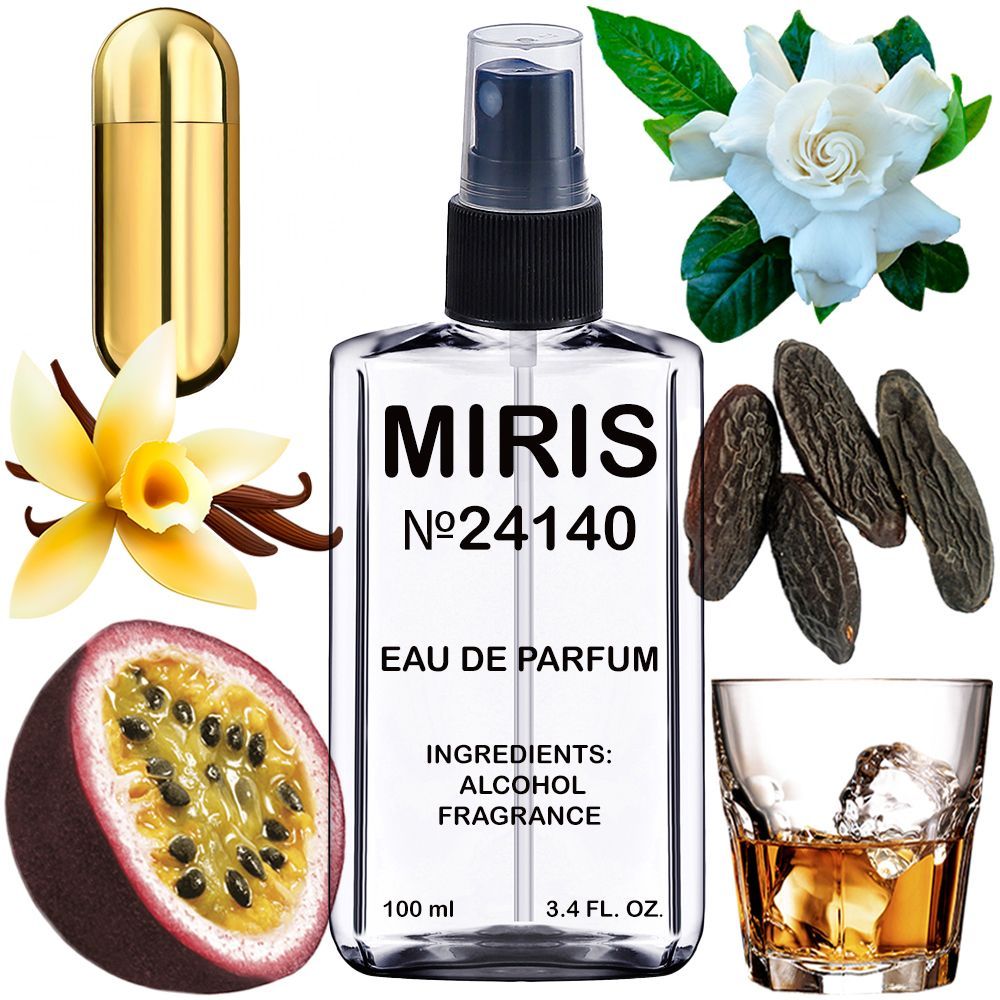 MIRIS No. 24140, Inspired by 212 Vip, Long-Lasting Eau de Parfum for Women, Spray 3.4 Fl Oz / 100 ml
