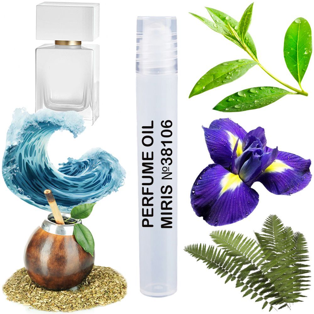 MIRIS No. 38106, Inspired by Whi Tea, Long-Lasting Perfume Oil for Women Roll-On, Rollerball 0.34 Fl Oz / 10 ml