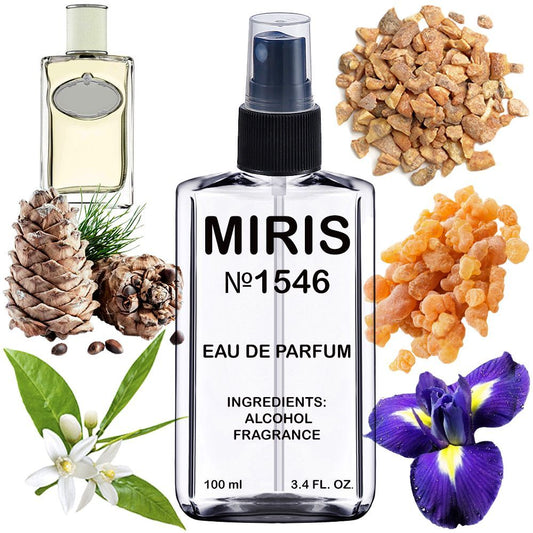 MIRIS No. 1546, Inspired by Infusion De Iris, Long-Lasting Eau de Parfum for Women, Spray 3.4 Fl Oz / 100 ml