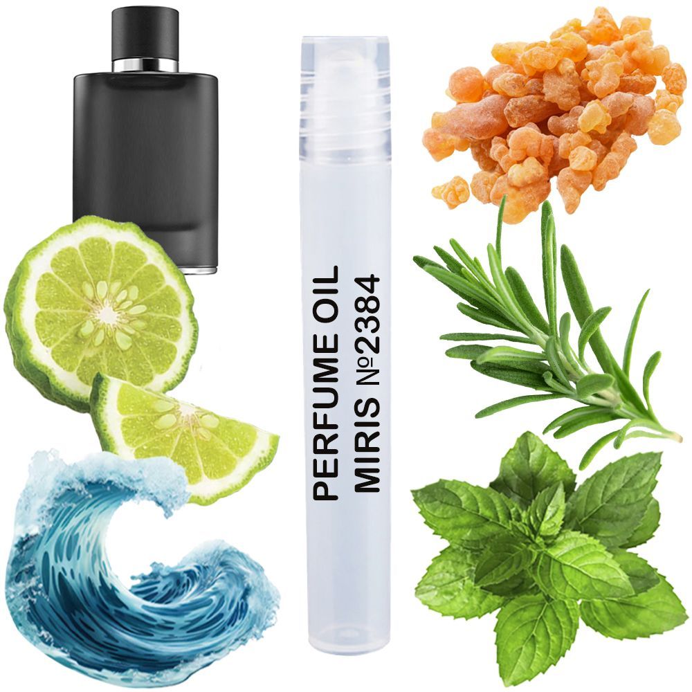 MIRIS No. 2384, Inspired by Aqua Di Gi Profumo, Long-Lasting Perfume Oil for Men Roll-On, Rollerball 0.34 Fl Oz / 10 ml