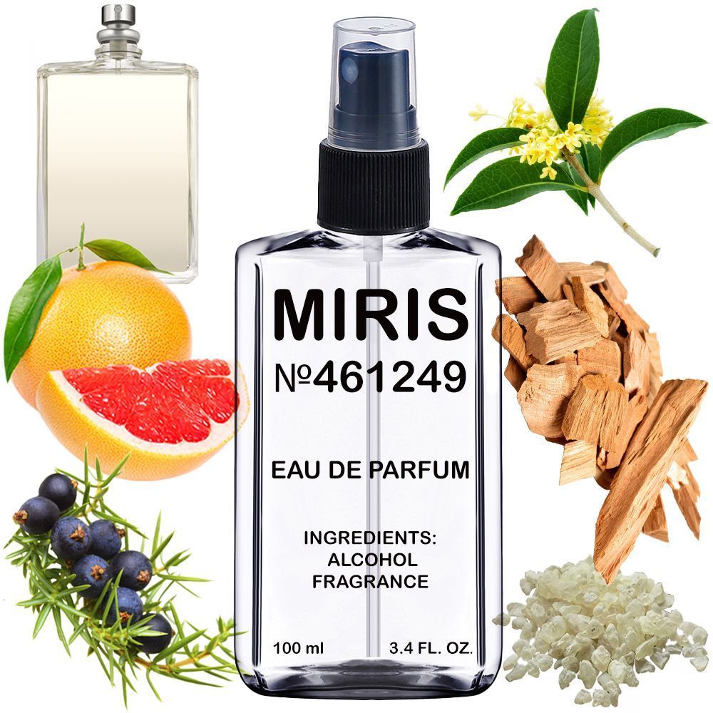 MIRIS No. 461249, Inspired by Escent 04, Long-Lasting Eau de Parfum Unisex for Women and Men, Spray 3.4 Fl Oz / 100 ml
