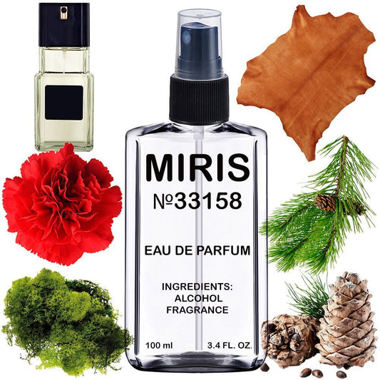 MIRIS No. 33158, Inspired by One Man Show, Long-Lasting Eau de Parfum for Men, Spray 3.4 Fl Oz / 100 ml