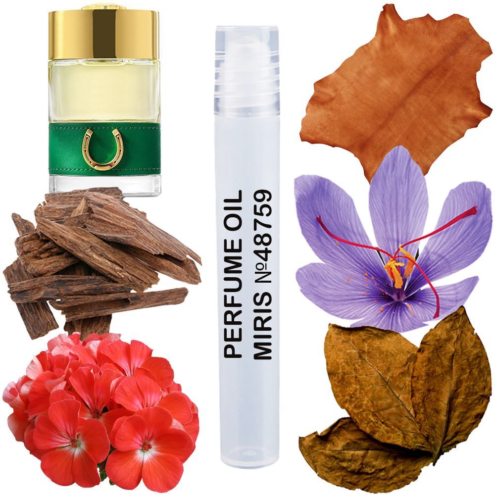 MIRIS No. 48759, Inspired by Meydan, Long-Lasting Perfume Oil Unisex for Women and Men Roll-On, Rollerball 0.34 Fl Oz / 10 ml