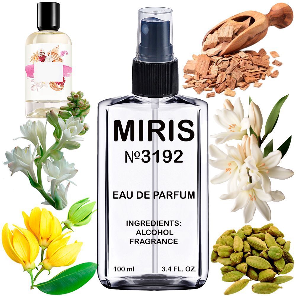 MIRIS No. 3192, Inspired by Plein Soleil, Long-Lasting Eau de Parfum Unisex for Women and Men, Spray 3.4 Fl Oz / 100 ml