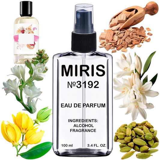 MIRIS No. 3192, Inspired by Plein Soleil, Long-Lasting Eau de Parfum Unisex for Women and Men, Spray 3.4 Fl Oz / 100 ml
