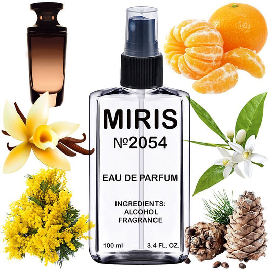 MIRIS No. 2054, Inspired by Vanille Noire, Long-Lasting Eau de Parfum for Women, Spray 3.4 Fl Oz / 100 ml