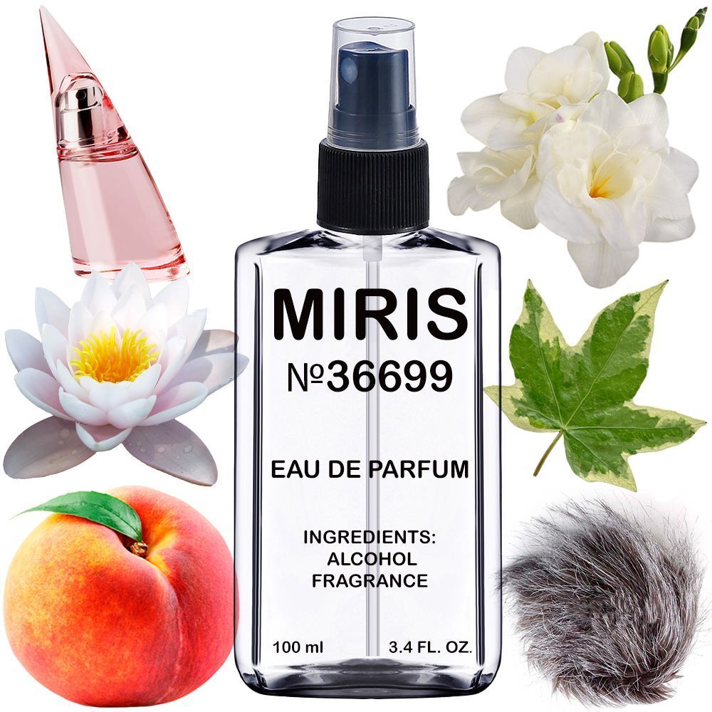 MIRIS No. 36699, Inspired by Bruno Bana, Long-Lasting Eau de Parfum for Women, Spray 3.4 Fl Oz / 100 ml