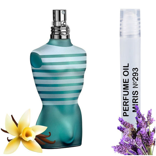 MIRIS Perfume Oil No.293 | Impression of Le Male | Men | Roll-On Alcohol Free | 0.34 Fl Oz / 10 ml