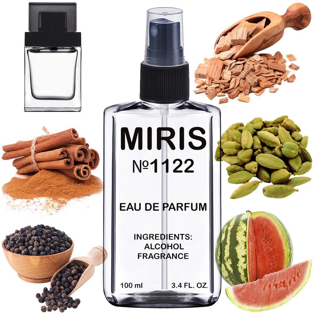 MIRIS No.1122 | Impression of Chic For Men | Men Eau de Parfum | 3.4 Fl Oz / 100 ml