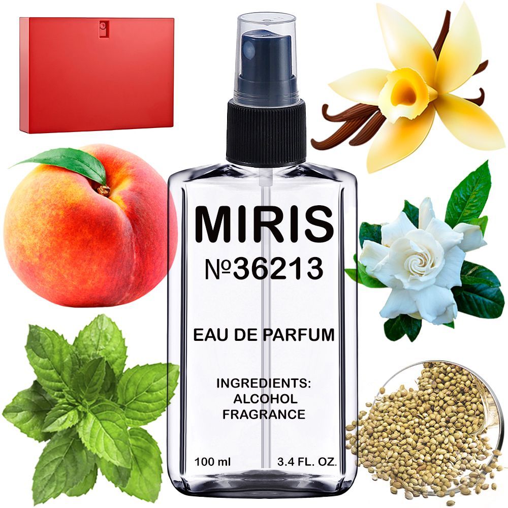 MIRIS No. 36213, Inspired by Rush, Long-Lasting Eau de Parfum for Women, Spray 3.4 Fl Oz / 100 ml