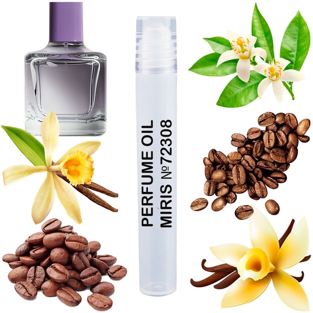 MIRIS No. 72308, Inspired by Gardenia, Long-Lasting Perfume Oil for Women Roll-On, Rollerball 0.34 Fl Oz / 10 ml