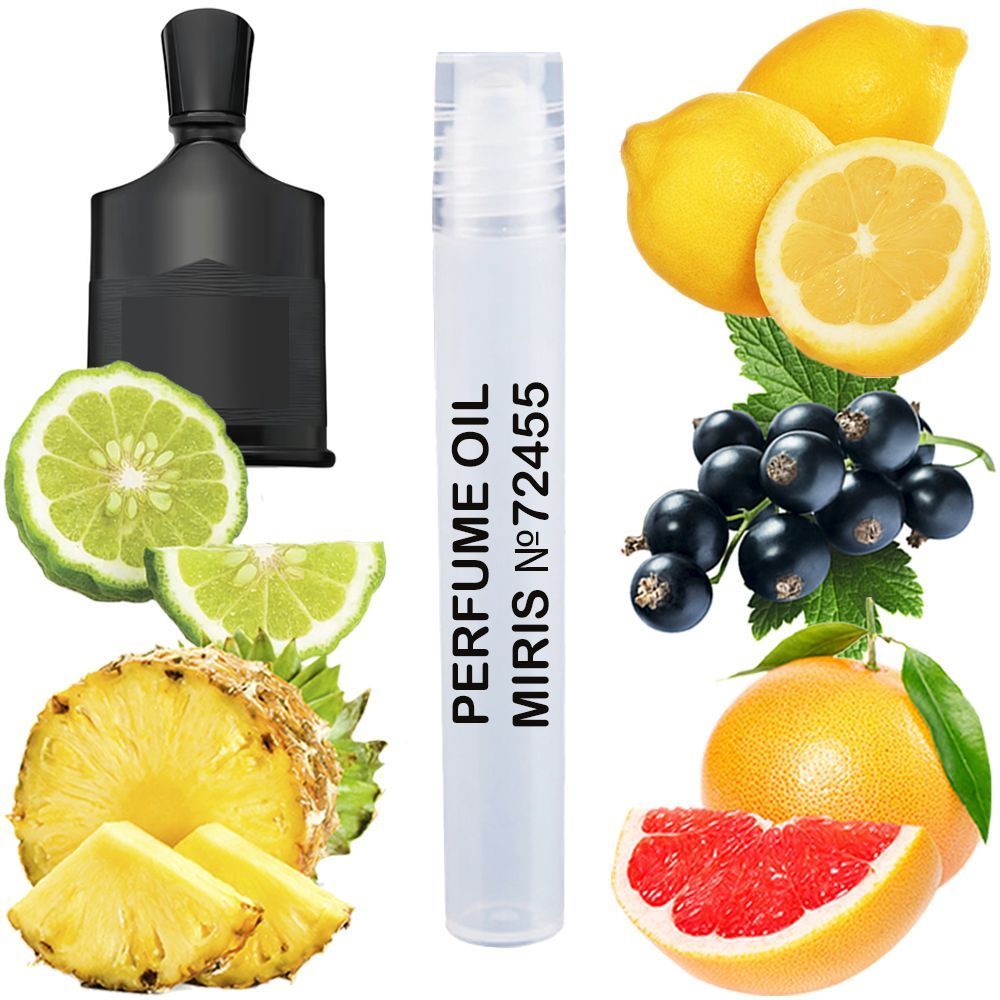 MIRIS No. 72455, Inspired by Absolu Aventus 2023, Long-Lasting Perfume Oil for Men Roll-On, Rollerball 0.34 Fl Oz / 10 ml