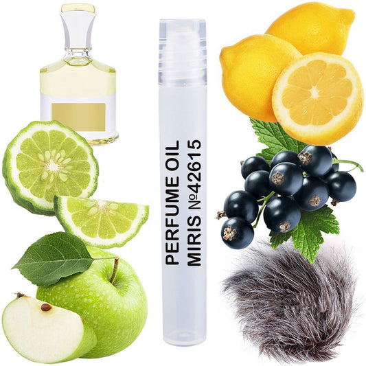 MIRIS No. 42615, Inspired by Aventus For Her, Long-Lasting Perfume Oil for Women Roll-On, Rollerball 0.34 Fl Oz / 10 ml