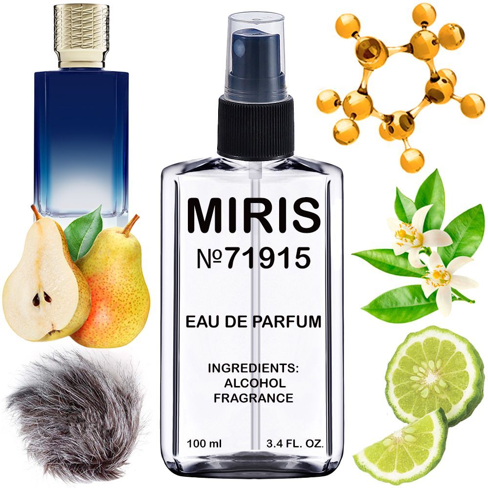 MIRIS No. 71915, Inspired by Blue Talisman, Long-Lasting Unisex Eau de Parfum for Women & Men, Spray 3.4 Fl Oz / 100 ml