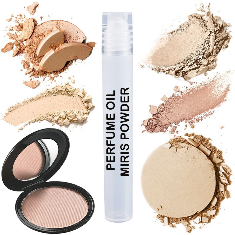 MIRIS Powder, Long-Lasting Unisex Perfume Oil for Women & Men Roll-On, Rollerball 0.34 Fl Oz / 10 ml