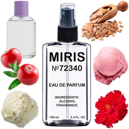 MIRIS No. 72340, Inspired by Holiday Mood, Long-Lasting Eau de Parfum for Women, Spray 3.4 Fl Oz / 100 ml