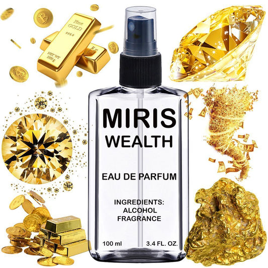 MIRIS Wealth Unisex For Women and Men Eau de Parfum | 3.4 Fl Oz / 100 ml