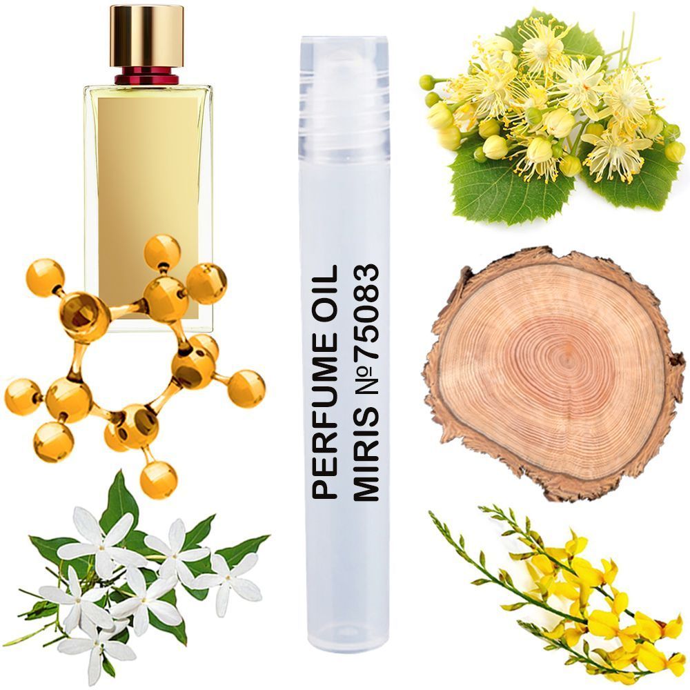 MIRIS No. 75083, Inspired by Tilia, Long-Lasting Unisex Perfume Oil for Women & Men Roll-On, Rollerball 0.34 Fl Oz / 10 ml