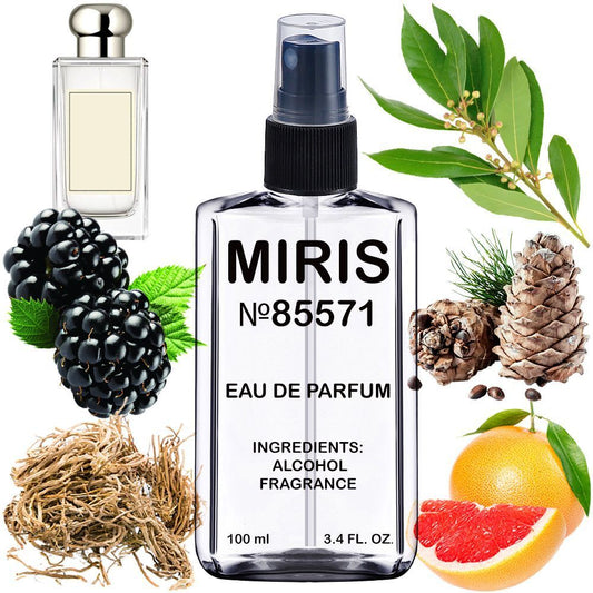 MIRIS No.85571 | Impression of Blackberry Bay | Unisex For Women and Men Eau de Parfum | 3.4 Fl Oz / 100 ml