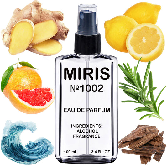 MIRIS No. 1002 | Inspired | Unisex For Women and Men Eau de Parfum | 3.4 Fl Oz