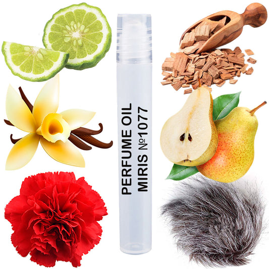 MIRIS Perfume Oil No. 1077 | Inspired | Unisex For Women and Men Roll-On Alcohol Free | 0.34 Fl Oz