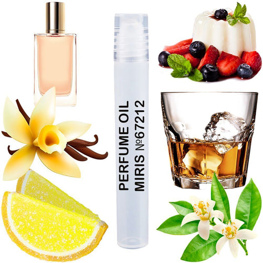 MIRIS No. 67212, Inspired by Devotion, Long-Lasting Perfume Oil for Women Roll-On, Rollerball 0.34 Fl Oz / 10 ml