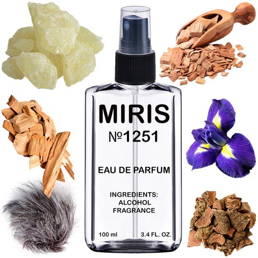 MIRIS No. 1251 | Inspired | Unisex For Women and Men Eau de Parfum | 3.4 Fl Oz