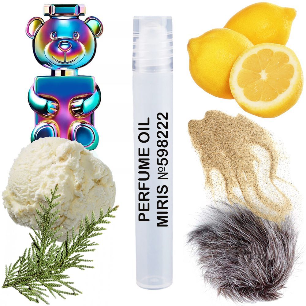 MIRIS No. 598222, Inspired by Toy 2 Pearl, Long-Lasting Unisex Perfume Oil for Women & Men Roll-On, Rollerball 0.34 Fl Oz / 10 ml