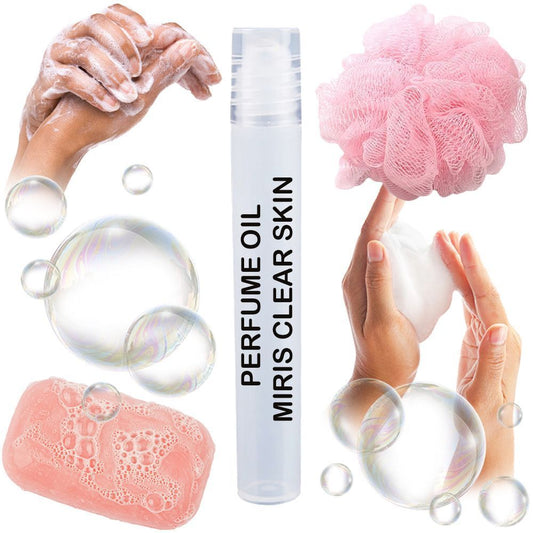 MIRIS Clear Skin, Long-Lasting Unisex Perfume Oil for Women & Men Roll-On, Rollerball 0.34 Fl Oz / 10 ml