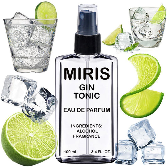 MIRIS Gin Tonic Unisex For Women and Men Eau de Parfum | 3.4 Fl Oz / 100 ml