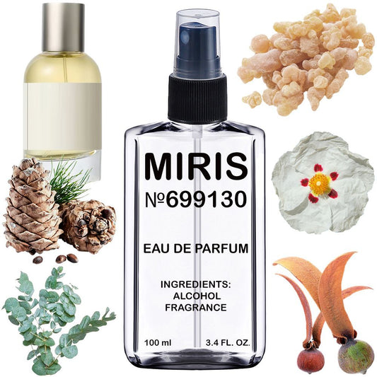MIRIS No. 699130, Inspired by Eucalyptus 20, Long-Lasting Unisex Eau de Parfum for Women & Men, Spray 3.4 Fl Oz / 100 ml