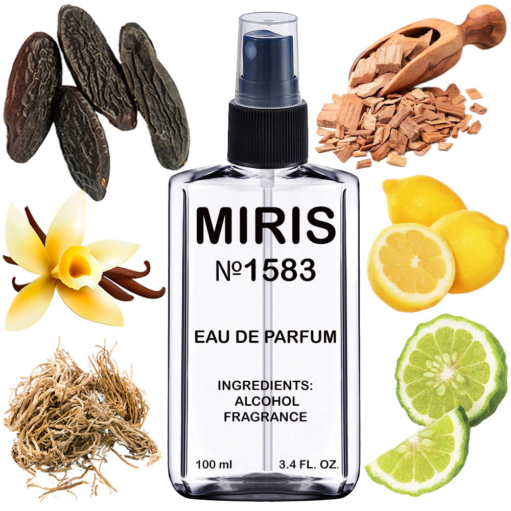 MIRIS No. 1583 | Inspired | Men Eau de Parfum | 3.4 Fl Oz