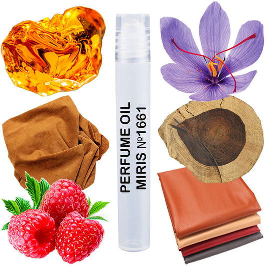 MIRIS Perfume Oil No. 1661 | Inspired | Unisex For Women and Men | Roll-On Alcohol Free | 0.34 Fl Oz