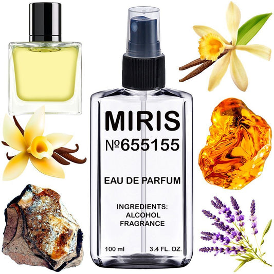 MIRIS No. 655155, Inspired by DGVIB3, Long-Lasting Unisex Eau de Parfum for Women & Men, Spray 3.4 Fl Oz / 100 ml