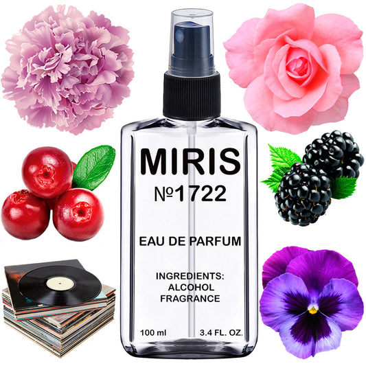 MIRIS No. 1722 | Inspired | Women Eau de Parfum | 3.4 Fl Oz