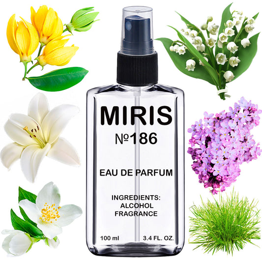 MIRIS No. 186 | Inspired | Women Eau de Parfum | 3.4 Fl Oz