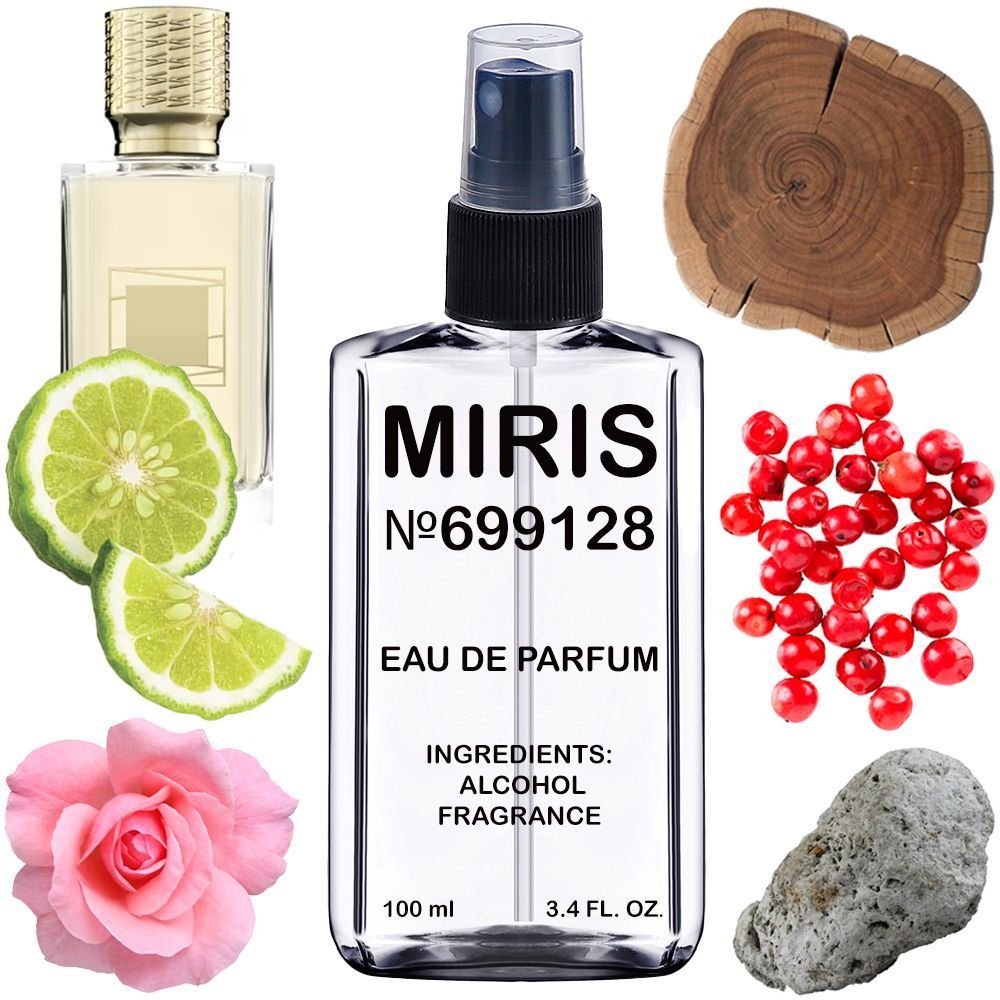 MIRIS No. 699128, Inspired by Spiky Muse, Long-Lasting Unisex Eau de Parfum for Women & Men, Spray 3.4 Fl Oz / 100 ml