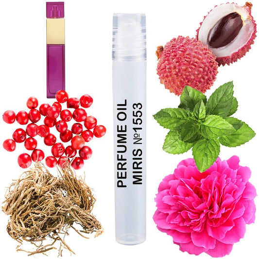 MIRIS No. 1553, Inspired by Elle, Long-Lasting Perfume Oil for Women Roll-On, Rollerball 0.34 Fl Oz / 10 ml