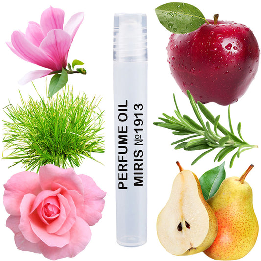 MIRIS Perfume Oil No. 1913 | Inspired | Unisex For Women and Men Roll-On Alcohol Free | 0.34 Fl Oz