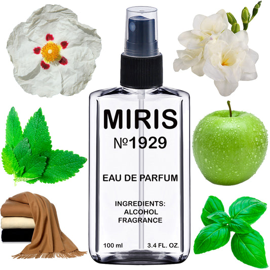 MIRIS No. 1929 | Inspired | Men Eau de Parfum | 3.4 Fl Oz