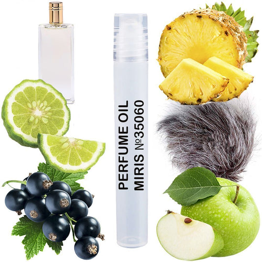 MIRIS No. 35060, Inspired by Nero, Long-Lasting Perfume Oil for Men Roll-On, Rollerball 0.34 Fl Oz / 10 ml