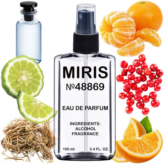 MIRIS No. 48869, Inspired by Meteore, Long-Lasting Eau de Parfum for Men, Spray 3.4 Fl Oz / 100 ml