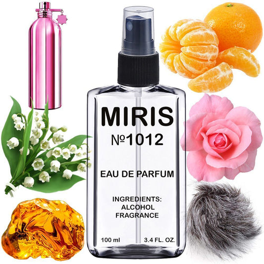 MIRIS No.1012 | Impression of Crystal Flowers | Unisex For Women and Men Eau de Parfum | 3.4 Fl Oz / 100 ml