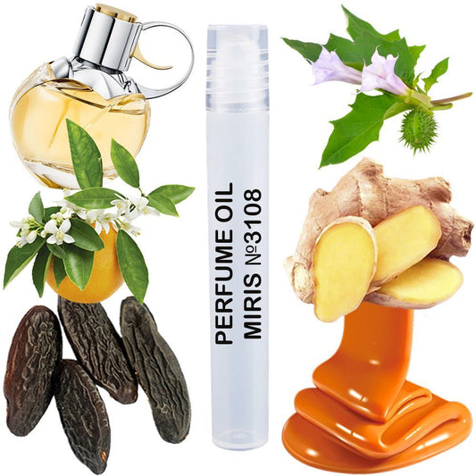 MIRIS No. 3108, Inspired by Wanted Girl, Long-Lasting Perfume Oil for Women Roll-On, Rollerball 0.34 Fl Oz / 10 ml