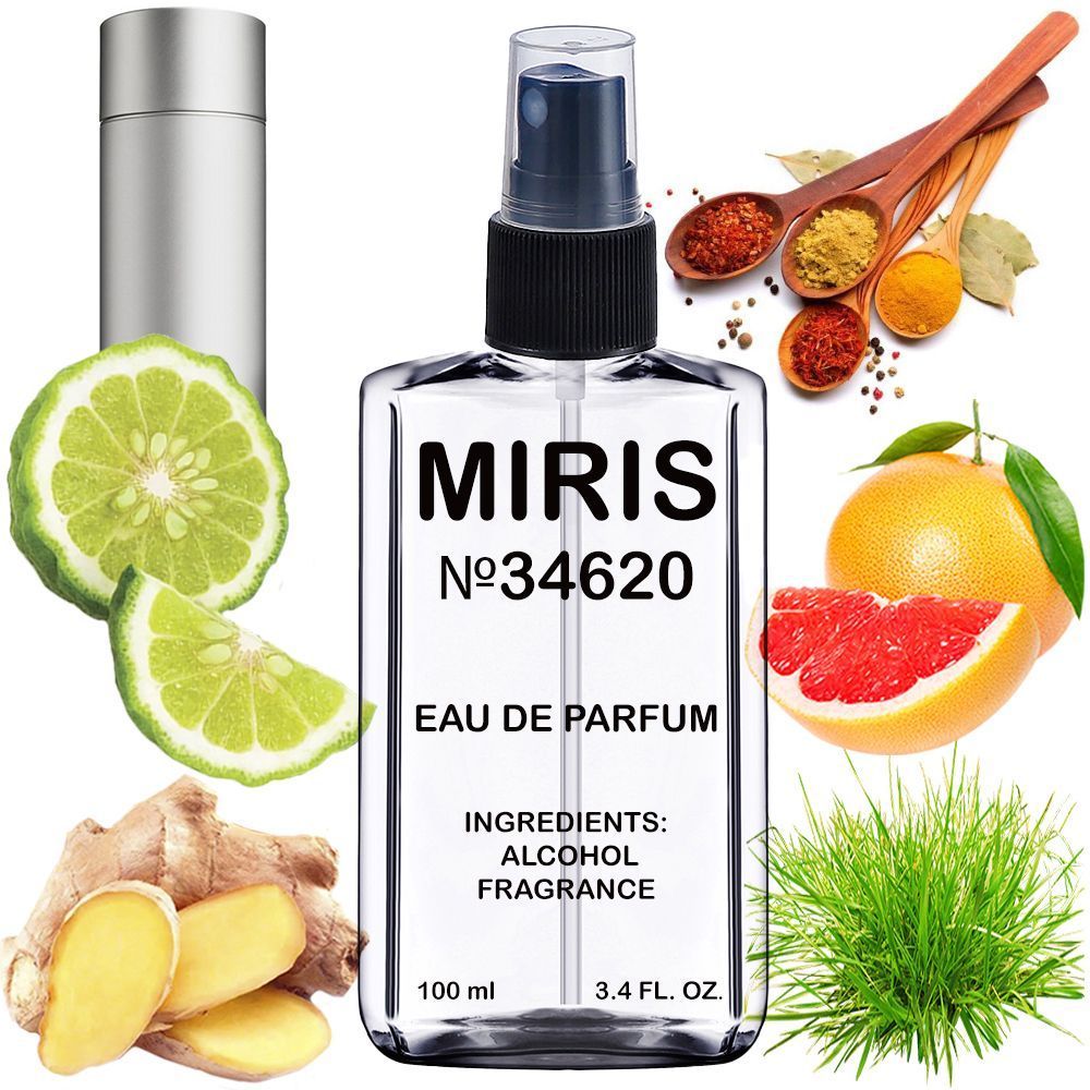 MIRIS No. 34620, Inspired by Ch 212, Long-Lasting Eau de Parfum for Men, Spray 3.4 Fl Oz / 100 ml