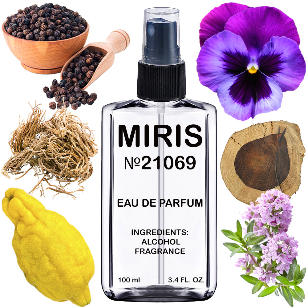 MIRIS No. 21069 | Inspired | Men Eau de Parfum | 3.4 Fl Oz